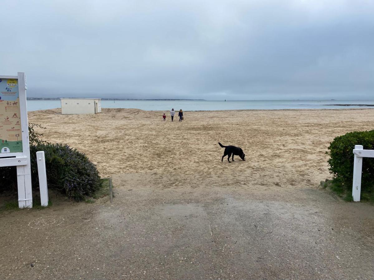 Appart 6 Pers Au Bord De La Mer Le Pouliguen Exteriör bild